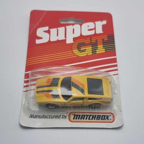 Vintage 1986 matchbox super - matchbox, gt