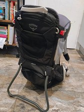 Osprey Poco, child carrier w/ sun shade and rain cover, great condition