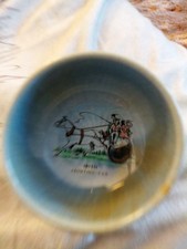Wade Dish /bowl Featuring A Jauntinting Car12.5 Cms 5.5 Cms Deep
