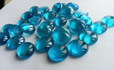 150 x Decorative AQUA Glass