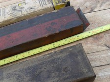 3 x old oilstones sharpening stones stanley combination stone , clyde + other