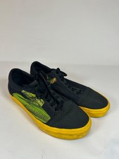 Rare Vans Old Skool National Geographic Photo Ark Trainers Black UK 8 EUR 42
