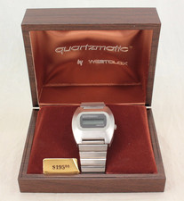 Vtg Men's 70s NOS Silver Tone