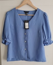 BNWT New Look Emily Plain Blue