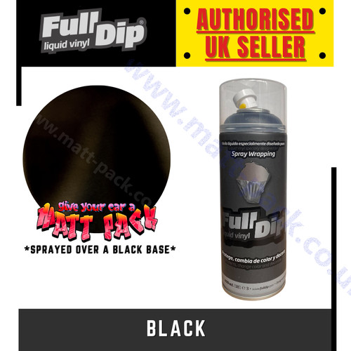 Fulldip black peelable - black, /