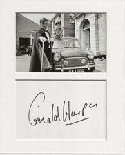 Gerald Harper adam adamant signed genuine authentic autograph UACC RD COA