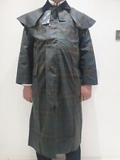 ROYAL PADDOCK Men's Full length Lightweight Ridding Jack Coat Wax Oil UK XL