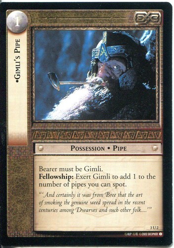 Lord the rings ccg card - the,