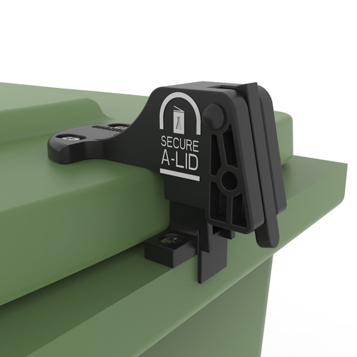Wheelie bin lock - wheelie,