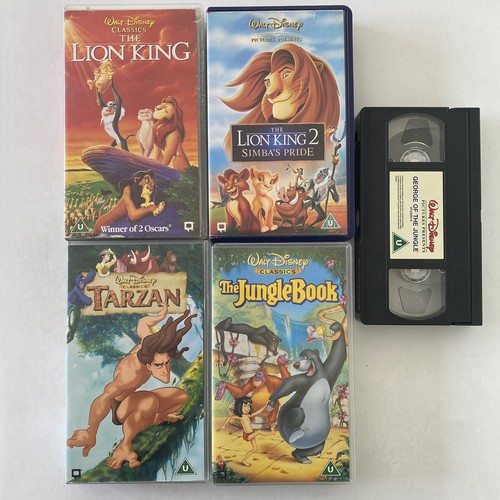Disney classic vhs - 5x,