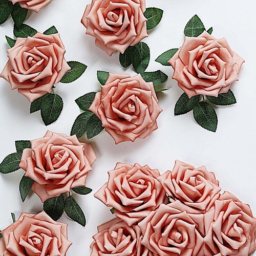 Pcs foam rose flowers - 24,