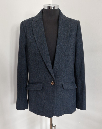 Joules navy tweed jacket - joules,