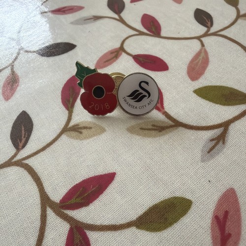 Swansea city pin badge - swansea,