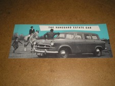 THE VANGUARD ESTATE CAR - 1956