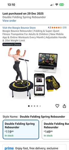 Boogy bounce trampoline elite - bounce,