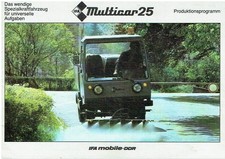 IFA MULTICAR 25 CHASSIS-CAB
