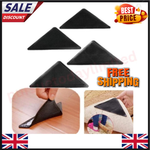 4pack reusable rug grippers - 4pack,