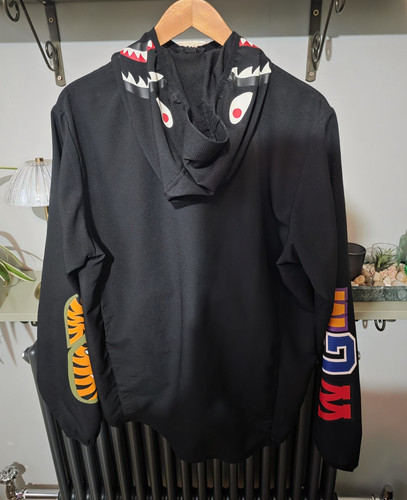 Bathing ape bape black shark - a,