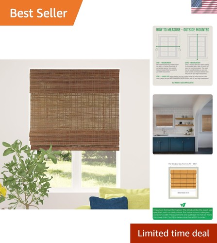 Cordless bamboo roman - cordless,