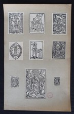 Plate 9 Wood engravings 18th