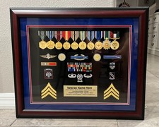 Custom Military Awards Display