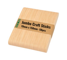 Lollipop Sticks JUMBO Wooden