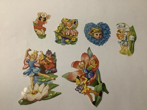 Paper scrap fairies - paper, scrap.