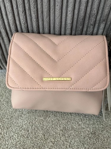 Lipsy london pink quilted faux - london,