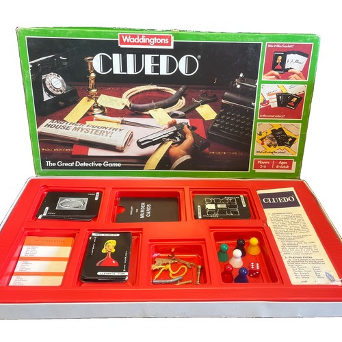 Cluedo vintage 1975 long green - vintage,