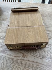Wooden Beechwood Adjustable Table Top Artists Box Easel with Storage
