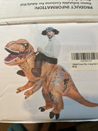 Fancy dress blow dinosaur - fancy,