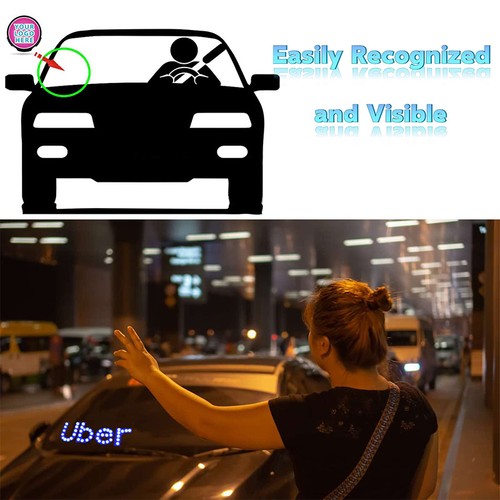 Light sign for car - for,