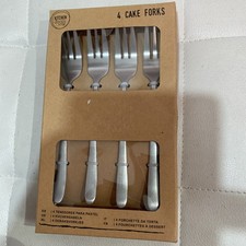 4 Cake Forks kitchen goods New