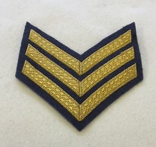 RAF Sergeant Chevron, 3 Bar