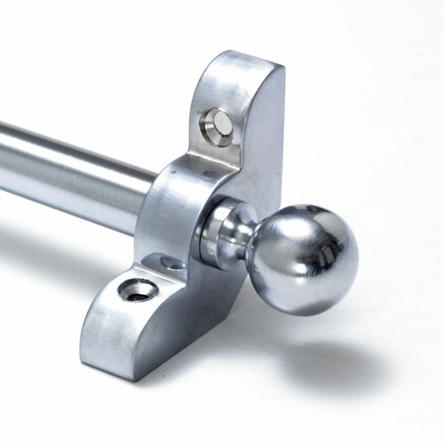 Satin chrome stair rods - rods,