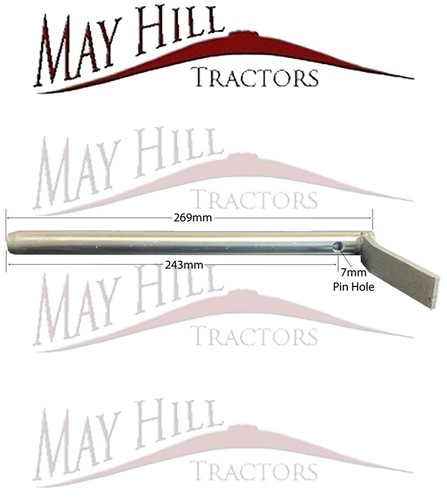 Swinging drawbar hinge pin - drawbar,