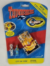 VINTAGE GERRY ANDERSON THUNDERBIRDS ‘CITY OF FIRE’ PLAYSET - FACTORY SEALED