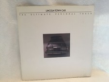 1984 LINCOLN TOWN CAR 4 PAGES