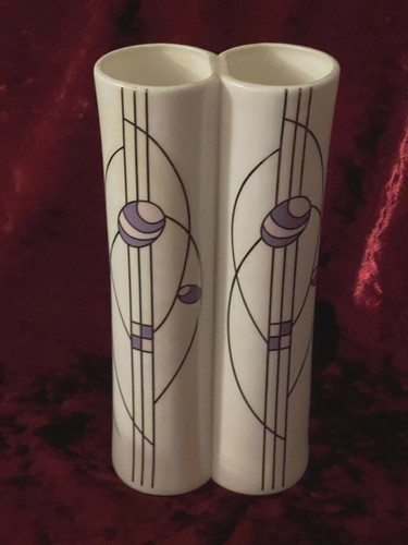 Clarice cliff style spill - cliff,