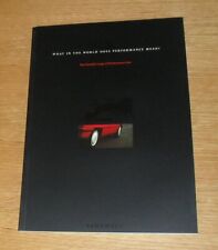 Vauxhall Performance Brochure 1989-1990 Nova Astra GTE Cavalier SRI GSI Carlton