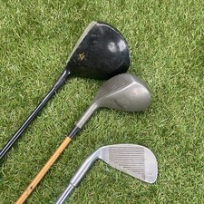 Mens x3 Assorted Golf Club Bundle Drivers & Sand Wedge Donnay/Precision Plus II