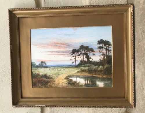 Victorian watercolour painting - victorian,