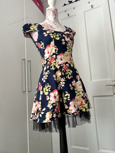 Hearts roses short lace - hearts,