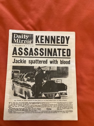 Kennedy assassinated mirror - kennedy,