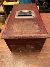 Antique Old Store Oak Wood