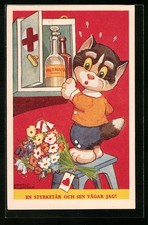 Artist postcard Arnold