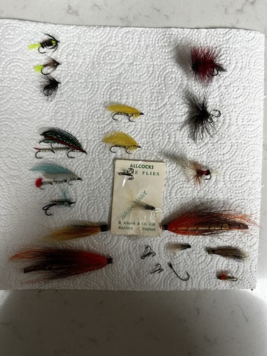 Fishing flies job lot - fishing,