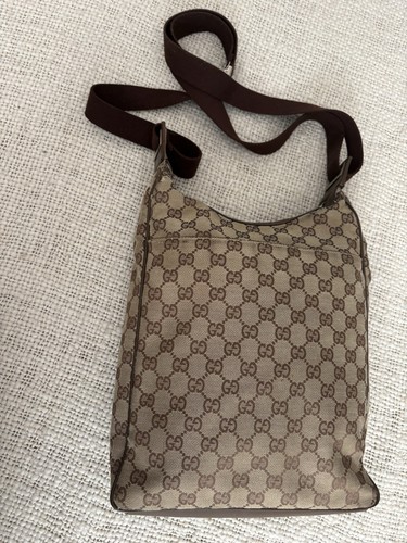 Vintage gucci messenger - messenger, bag