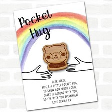 Teddy Bear Face Rainbow