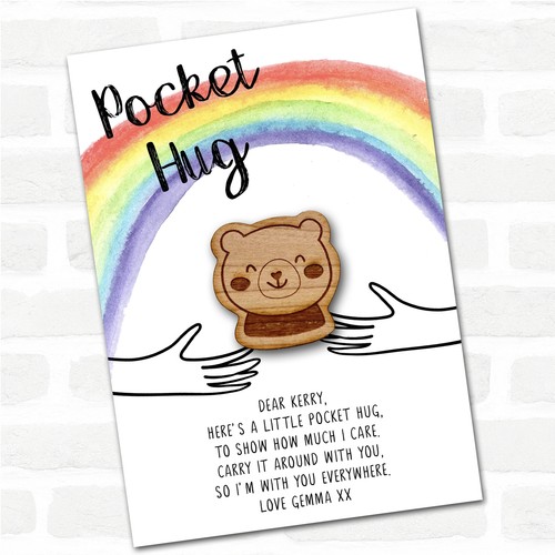 Teddy bear face rainbow - teddy,
